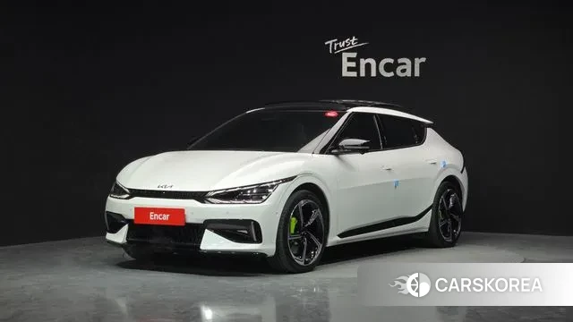 Kia EV6 2023 Белый из Кореи