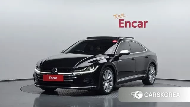Volkswagen Arteon 2022 Черный из Кореи