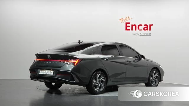 Hyundai The New Avante (CN7) 2023 Серый из Кореи
