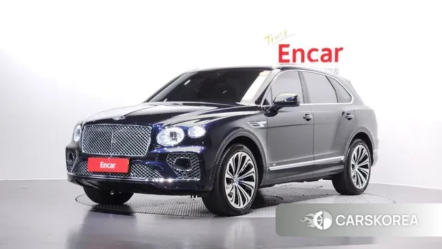 Bentley Bentayga 2022 Синий из Кореи