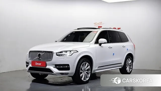 Volvo XC90 second Generation 2018 Белый из Кореи