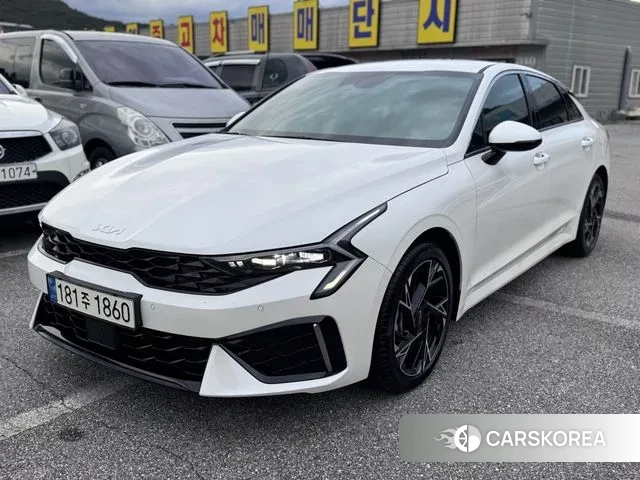 Kia The New K5 Hybrid 3rd generation 2024 Белый из Кореи