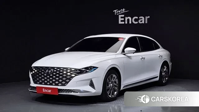 Hyundai The New Grandeur IG Hybrid 2022 Белый из Кореи
