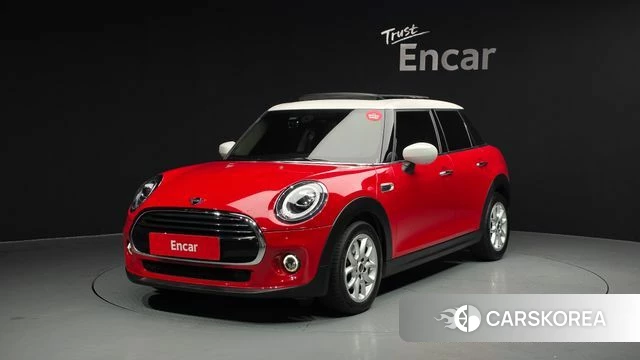 Mini Cooper 2021 Красный из Кореи