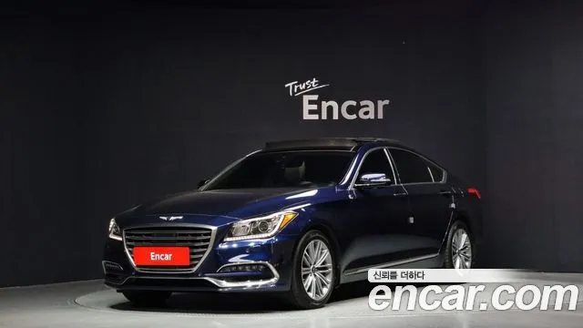 Genesis G80 2018 Синий из Кореи