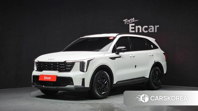Kia The New Sorento 4th Generation 2024 Белый из Кореи