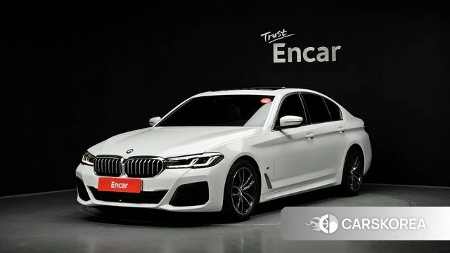 BMW 5 Series (G30) 2022 Белый из Кореи