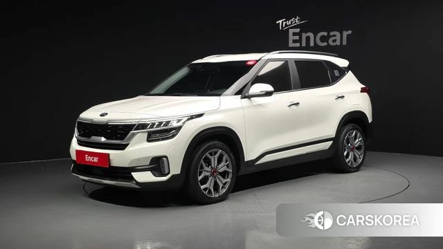 Kia Seltos 2021 Белый из Кореи