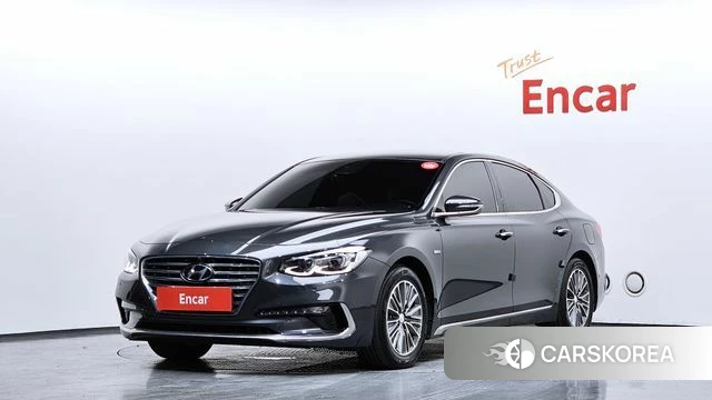 Hyundai Grandeur IG Hybrid 2018 Черный из Кореи