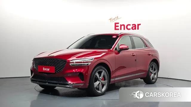 Genesis GV70 2022 Красный из Кореи