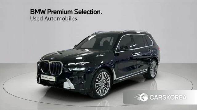 BMW X7 (G07) 2025 Черный из Кореи