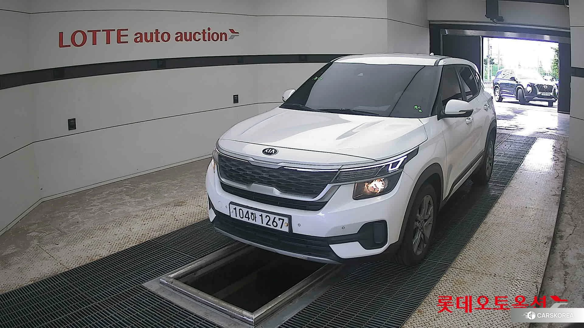 Kia Seltos 2020 Snow White Pearl из Кореи