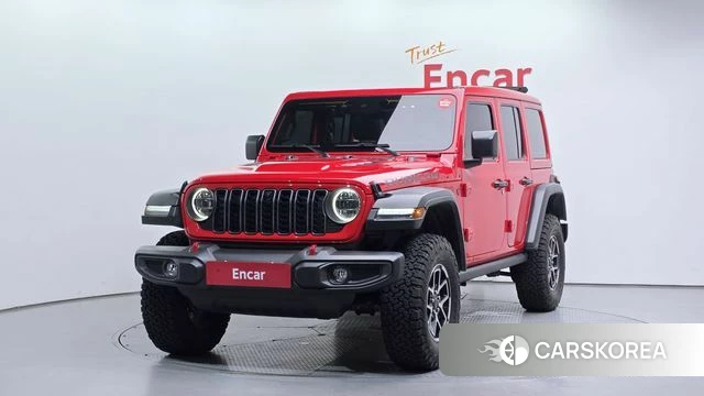Jeep Wrangler (JL) 2024 Красный из Кореи