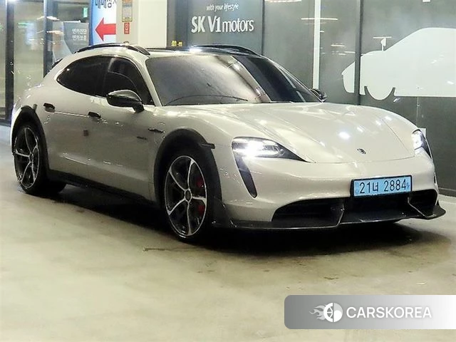 Porsche Taycan 2023 Серый из Кореи