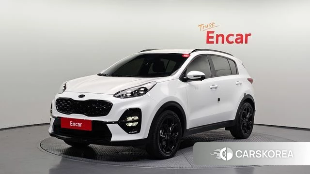 Kia Sportage The Bold 2021 Белый из Кореи
