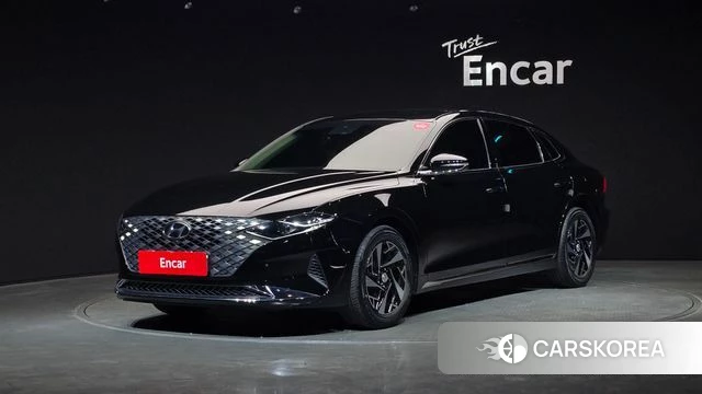 Hyundai The New Grandeur IG Hybrid 2021 Черный из Кореи