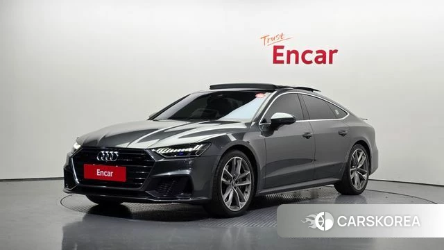 Audi A7 (4K) 2021 Серый из Кореи