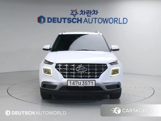 Hyundai Venue 2022 Белый из Кореи