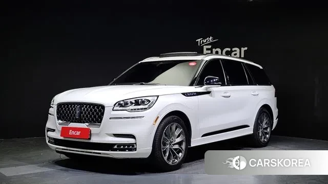 Lincoln Aviator 2nd generation 2020 Белый из Кореи