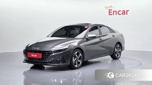 Hyundai Avante (CN7) 2022 Серый из Кореи