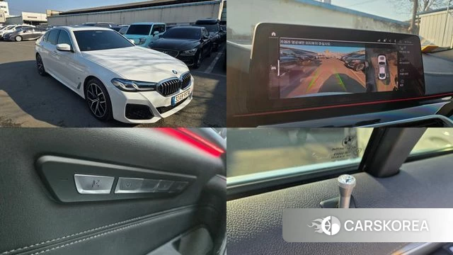 BMW 5 Series (G30) 2021 Белый из Кореи