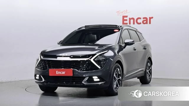 Kia Sportage 5th Generation Hybrid 2021 Серый из Кореи