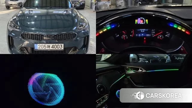 Kia Stinger Meister 2022 Зеленый из Кореи