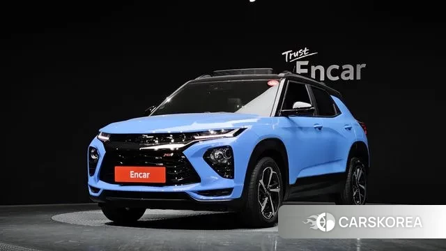 Chevrolet (GM Daewoo) Trailblazer 2022 Синий из Кореи