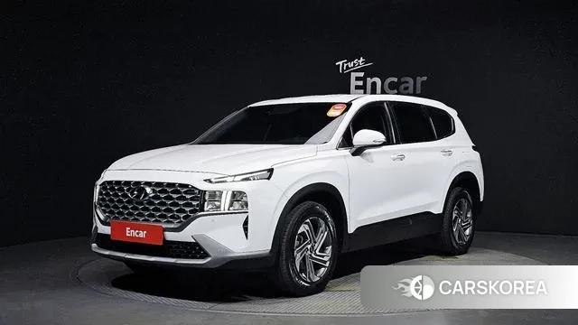 Hyundai The New Santa Fe 2021 Белый из Кореи