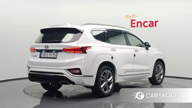 Hyundai Santa Fe TM 2019 Белый из Кореи