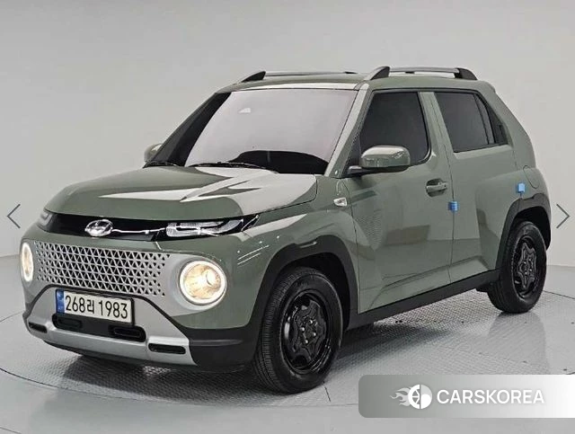 Hyundai Casper 2023 Темно-зеленый из Кореи