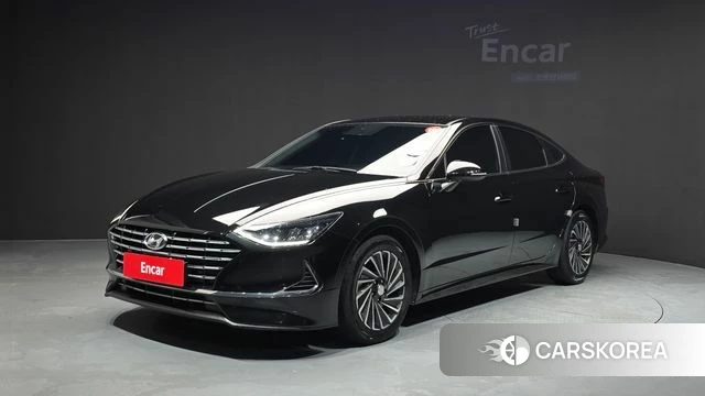 Hyundai Sonata Hybrid (DN8) 2022 Черный из Кореи
