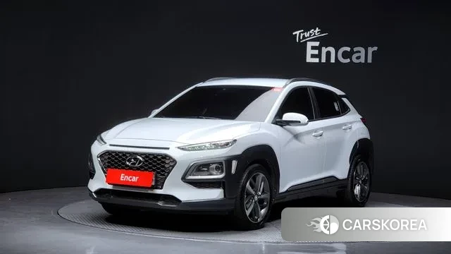 Hyundai Kona 2019 Белый из Кореи