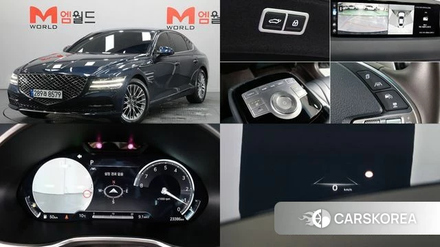 Genesis G80 (RG3) 2022 Синий из Кореи