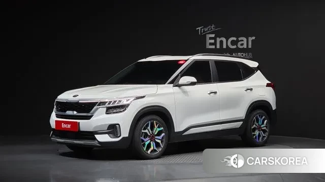 Kia Seltos 2021 Белый из Кореи