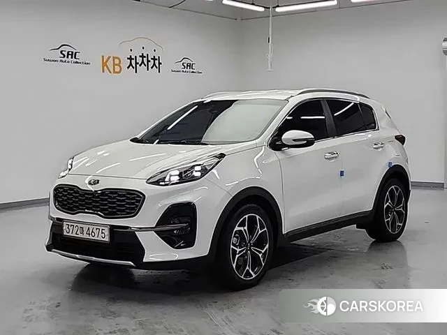 Kia Sportage The Bold 2019 Белый из Кореи