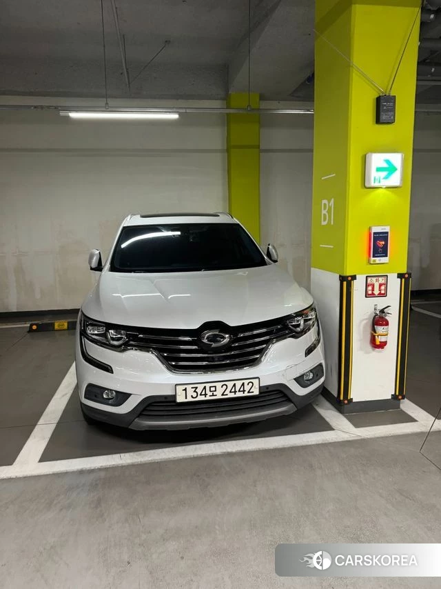 Renault Korea (Samsung) QM6 2018 Белый из Кореи