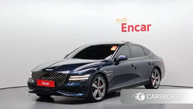 Genesis G80 (RG3) 2022 Синий из Кореи