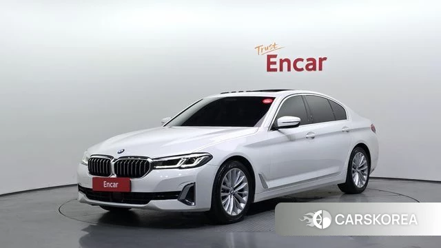 BMW 5 Series (G30) 2021 Белый из Кореи