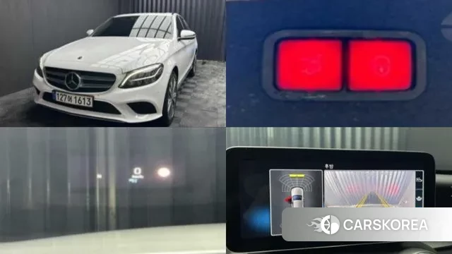 Mercedes-Benz C-Class W205 2021 Белый из Кореи