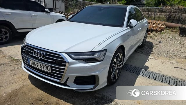 Audi A6 (C8) 2023 Белый из Кореи