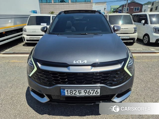 Kia Sportage 5th Generation Hybrid 2023 Серый из Кореи