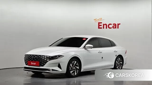 Hyundai The New Grandeur IG Hybrid 2020 Белый из Кореи