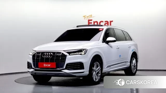 Audi Q7 (4M) 2023 Белый из Кореи