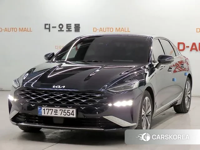 Kia K8 Hybrid 2022 Синий из Кореи