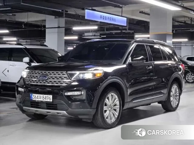 Ford Explorer 6th Generation 2023 Черный из Кореи