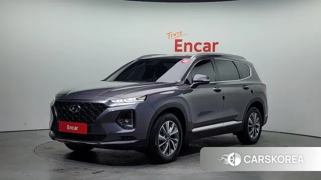 Hyundai Santa Fe TM 2019 Серый из Кореи