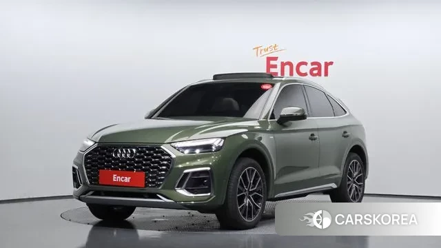 Audi Q5 (FY) 2023 Зеленый из Кореи