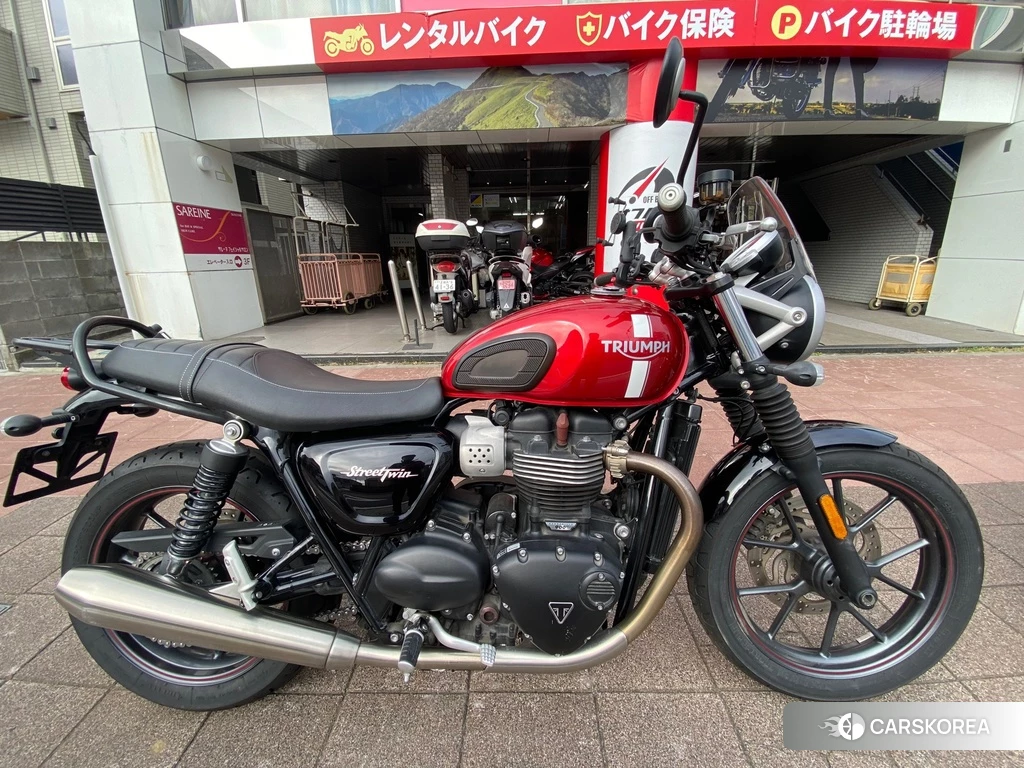 Проданный Triumph STREET TWIN 2017 из Японии, фото 2
