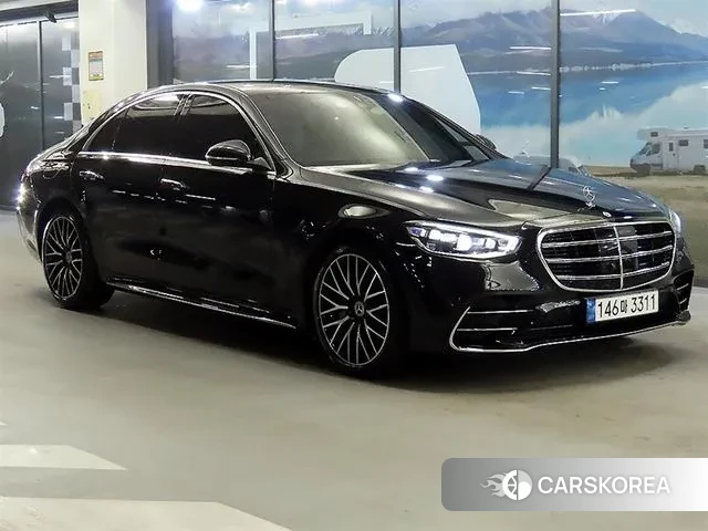 Mercedes-Benz S-Class W223 2022 Черный из Кореи